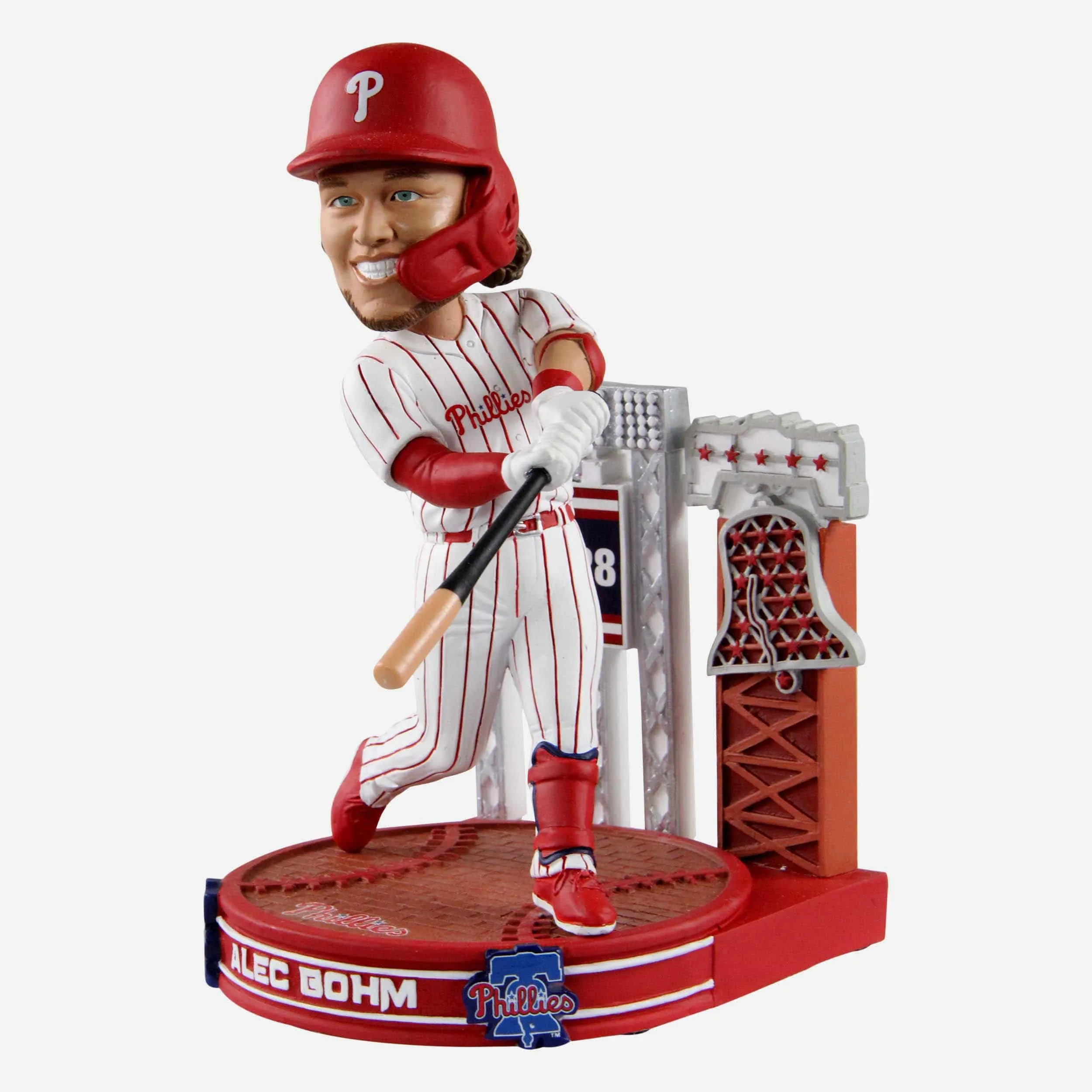 Alec Bohm Philadelphia Phillies Light The Bell Bobblehead