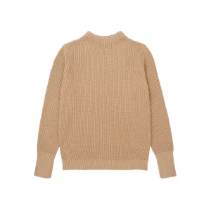Cotton Crewneck Camel