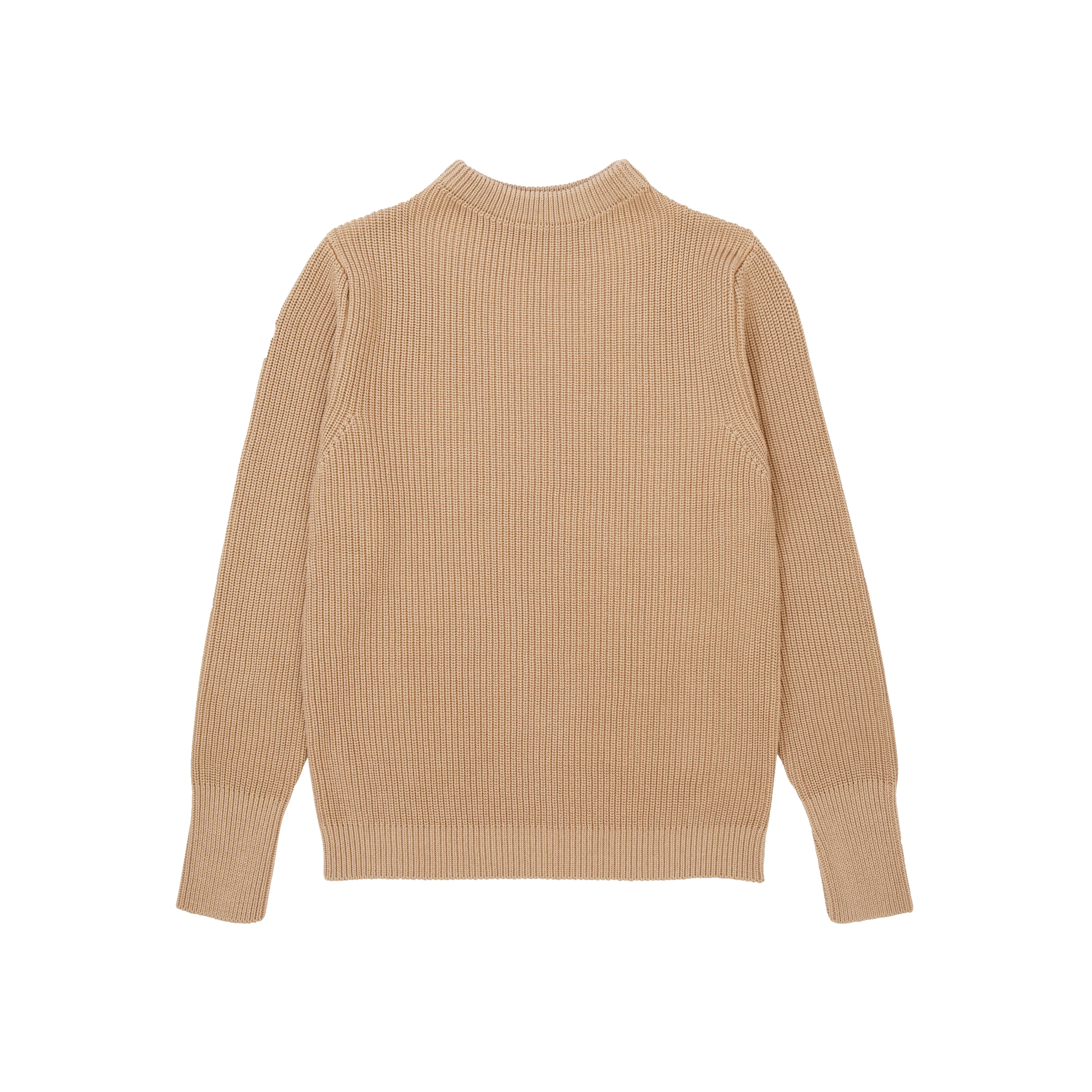 Cotton Crewneck Camel