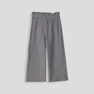 Girls Elasticated Pants _ 153580 _ Charcoal