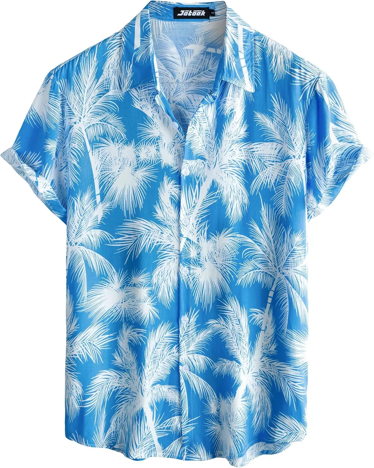 Mens Hawaiian Shirt Short Sleeve Button Down Tropical Shirts Casual Floral Summer Beach Shirt