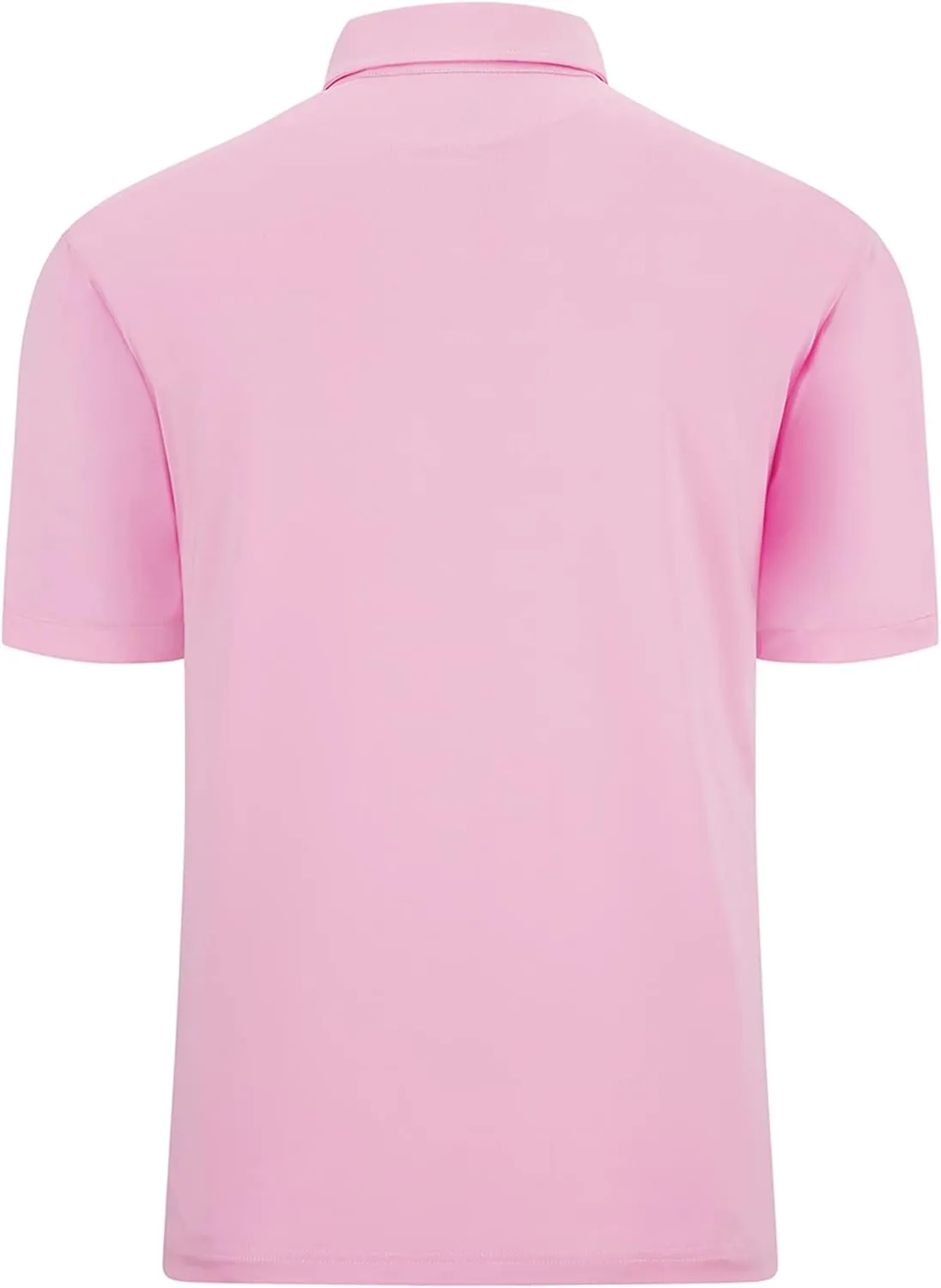 V VALANCH Mens Golf Polo Shirt Short Sleeve Performance Moisture-Wicking Cationic Shirt Casual Sports Tennis Shirt