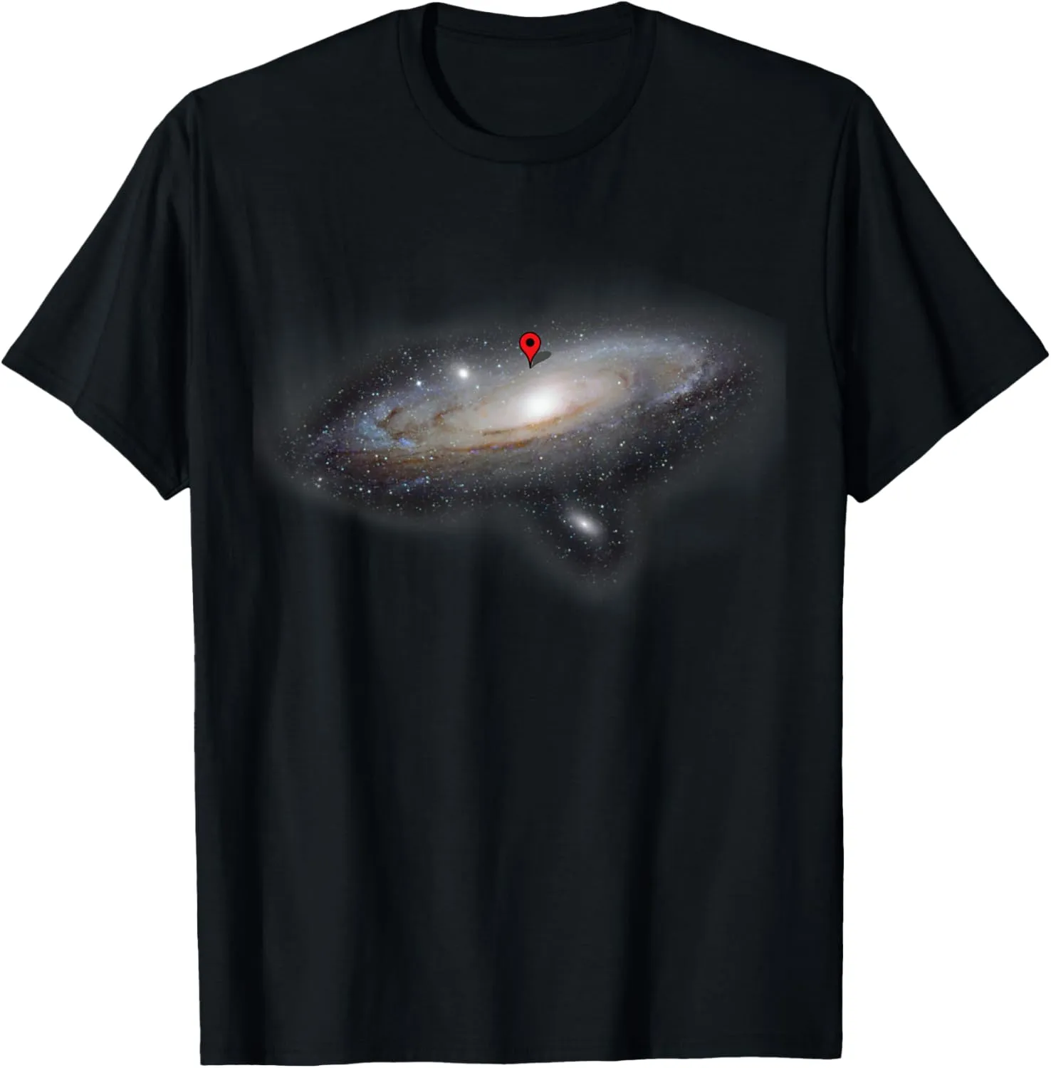 You Are Here Funny Astronomy Planets Galaxy Universe Shirt T-Shirt
